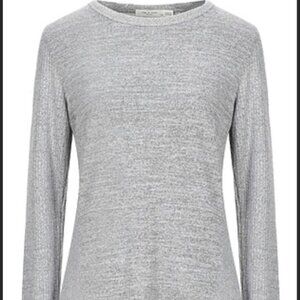 Rag & Bone shirt, grey, soft, fitted.